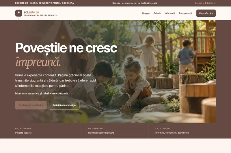 Previzualizare model Povești