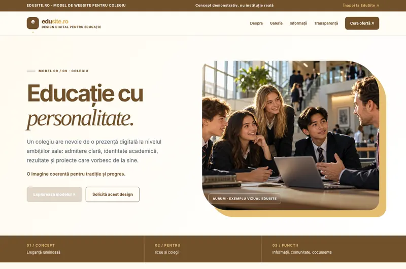 Previzualizare model Aurum