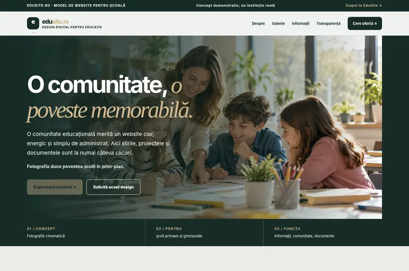 Previzualizare model Campus