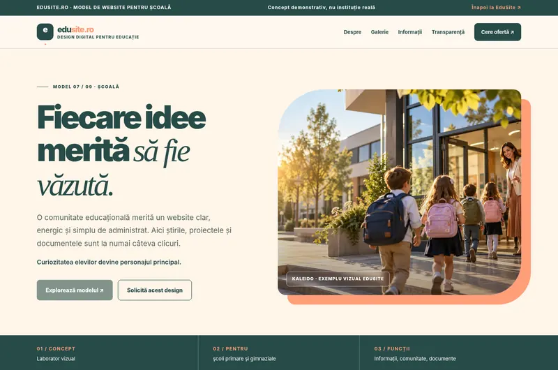 Previzualizare model Kaleido